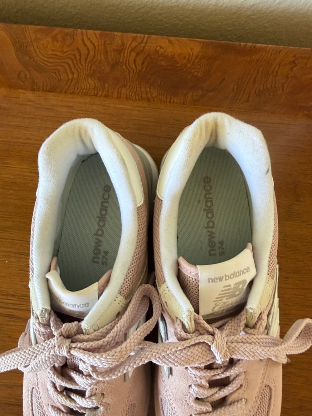 New Balance Women's Pink Classic 574 Size 7.5 - Picture 8 of 11